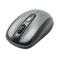 Wireless computer mouse isolated on transparent background png