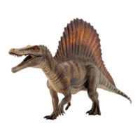 Spinosaurus walking on transparent background png