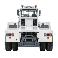 Self propelled platform transporter showing its back on transparent background png