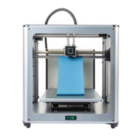 3d printer extruding nano fabric roll on transparent background png