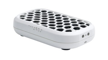 Innovative sensor with honeycomb pattern on transparent background png