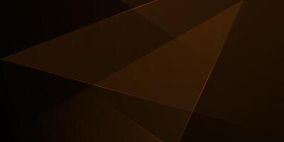 Abstract dark brown overlap shapes fractal background. Abstract shadow papercut pattern with lights. vector