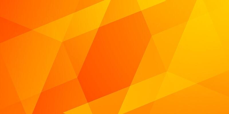 Abstract colorful orange fractal background. Trendy mosaic pattern design. Modern banner background.