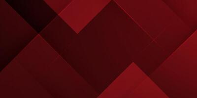 Abstract dark red overlap square theme futuristic background. Papercut design pattern trendy concept background. vector