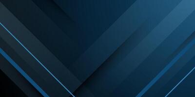 Abstract dark blue overlap futuristic background. Papercut shapes pattern design with shadow and lines. vector