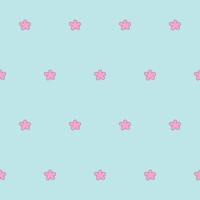 Cute Fun Baby Small pink Flower Clothing Textile Seamless Swatch Background. Hand Drawn Doodle Infant Fabric Pattern. Cute Kawaii Whimsical Wrapping, Wallpaper Nursery Art. Vintage Elegant Retro Style