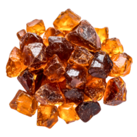 Natural Amber Stones in Various Shapes and Sizes png