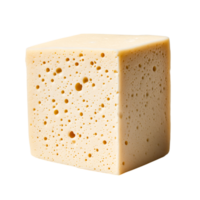 Fresh and Smooth Yellow Cheese Block on Ideal for Culinary Presentations png