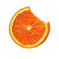 Fresh Orange Slice Showing Juicy Texture and Color png