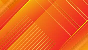 Abstract yellow diagonal stripes lines light on red background vector