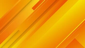 Abstract geometric yellow and orange diagonal lines background. vector