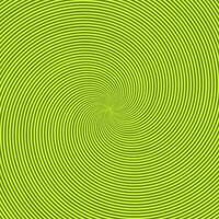 Green radiant background with circular swirl, helix or twist. Backdrop with round optical illusion, hallucination, hypnotic tunnel or vortex effect. Creative modern bright colored illustration. vector