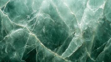 Intricate patterns of translucent green stone displaying natural veins and textures found in geological formations photo