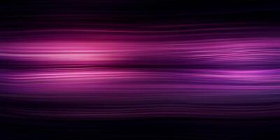 Vibrant purple and pink abstract wave patterns create a dynamic visual experience in a dark setting photo