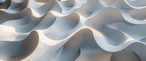3d rendering of a wave pattern photo