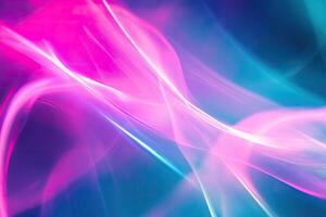 A pink and blue abstract background with a blurred image photo