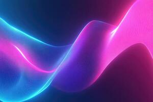 Abstract background with wave pattern photo