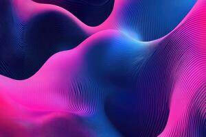 Abstract background with wavy lines photo