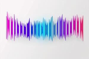 Sound wave illustration photo