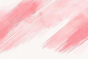 Watercolor brush strokes on a white background photo