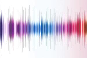 Sound waves background photo