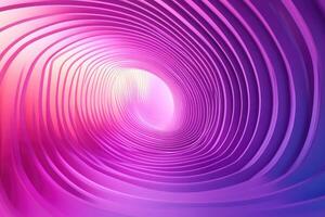 Abstract purple and pink tunnel background photo