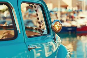 Retro car with vintage style, vintage car with vintage style, retro car with vintage style, photo