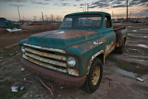 A rusty old truck photo