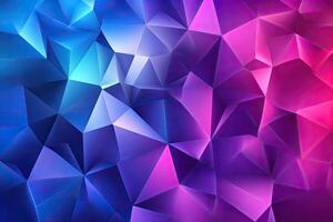 Abstract background with triangles and colors photo