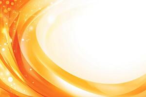 An orange background with a swirl photo