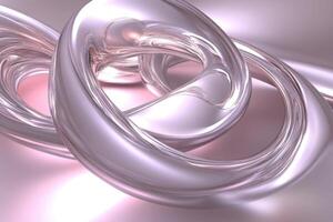 A shiny silver and white abstract design photo