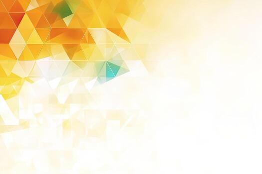 Abstract background with triangles and white light photo