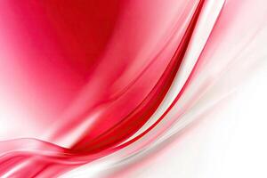 A red and white abstract background with a wave photo