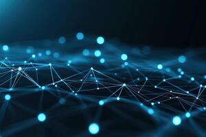 The abstract background of a network photo