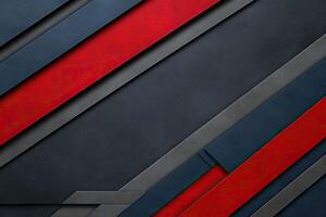 A red, blue and black background with a diagonal design photo