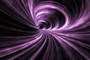 A purple swirl background with a black background photo