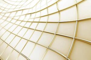 Golden abstract background with lines and squares photo