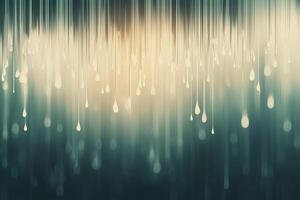 Rain drops on a dark background photo