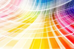 Colorful abstract background with a rainbow stripe photo