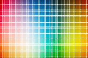 Color palette of different colors photo