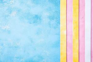 Colorful striped background with copy space photo