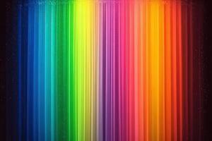 Rainbow colored background with black background photo