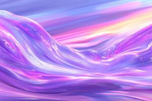 A purple and pink wave with a wave in the background photo