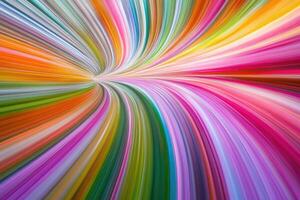 Colorful abstract background with a bright light photo