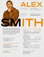 Fresh Graduate Resume for Part Time Job Seeker template