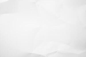 White Paper Texture Crumpled white paper abstract shape background with space paper for text photo
