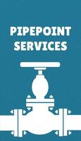 White Blue Illustration Plumbing Business Card template