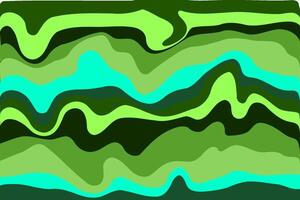 Bright neon green marble texture with abstract fluid wave pattern vector
