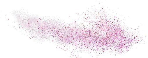 A cluster of dots is shown on a white background vector