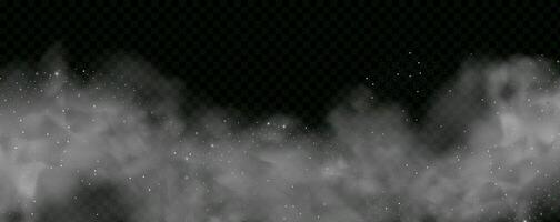 A black and white image of a white cloud vector